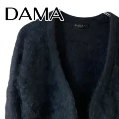 DAMA collection ダーマコレクション ブラック カシミヤ100% ボレロ カーディガン ショート丈 2 Mサイズ相当 レディース 日本製 上質素材 高級 12961-03374 黒 エレガント カジュアル フェミニン 0001029OC