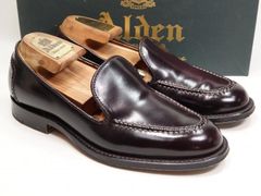 ALDEN 54038 モックトゥシューズ 8D シェルコードヴァン - メルカリ