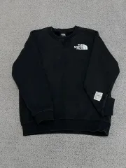 (160) THE NORTH FACE ザノースフェイス キッズ/ウィメンズ スウェット ブラック