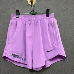 レディース NIKE ドライフィット パープル ハーフパンツ m