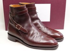 ＜値下げ＞658 / 1021 極上 ジョンロブ（オーダー品） ABBOT ダークブラウン カーフ 5E ＃8695