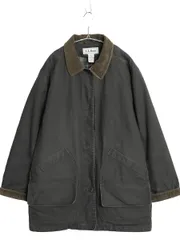 【お得なクーポン配布中!】 90s エルエルビーン ダック ハンティング ジャケット レディース L オールド カバーオール フィールド ハーフコート チェック 中綿ライナー