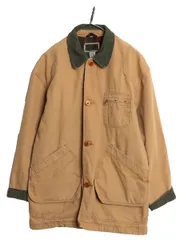 【お得なクーポン配布中!】 エルエルビーン ダック ハンティング ジャケット メンズ M / アウトドア カバーオール フィールド ハーフ コート フランネル ライナー付き