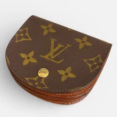 v40　ポルトモネグセ　モノグラム　ルイヴィトン　コインケース　小銭入れ　馬蹄形　Louis Vuitton