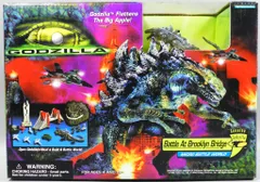 バンダイ マイクロバトルワールドセット2 ゴジラ バトルアットブルックリンブリッジ 2