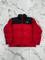 THE NORTH FACE ザノースフェイス 700 ヌプシ(ヌプシ) ダウン 赤黒