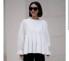 ソフトシャープピンタックブラウス　ユナイテッドアローズ　ohga 好きに