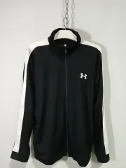 UNDER ARMOUR アンダーアーマー ブラック/白 トラック ジャケット