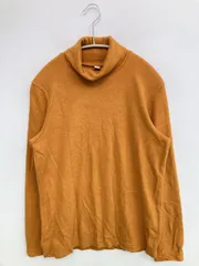 UNIQLO Tシャツ/カットソー M オレンジ