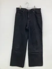 UNIQLO デニムパンツ 24(61cm) ブラック