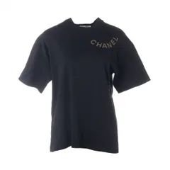 CHANEL シャネル 半袖Ｔシャツ M ロゴ コットン【中古】のサムネイル