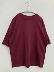 UNIQLO Tシャツ/カットソー M レッド