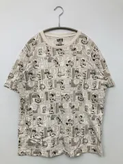 UNIQLO UT Tシャツ/カットソー M アイボリー