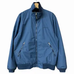 エルエルビーン L.L.BEAN 90s Vintage ナイロン フリース ブルゾン ジャケット スタンドカラー 青 ブルー L 