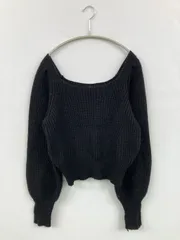 SENSE OF PLACE ニット/セーター One Size ブラック