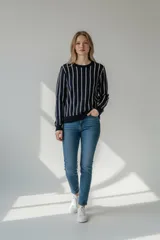 TOTALITE ニット/セーター ネイビー