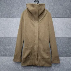 Calvin Klein カルバン・クライン レディース ニット ジップアップ カーディガン (サイズ XS)