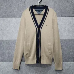 トミーヒルフィガー ユニセックス コットン カーディガン (サイズ S)