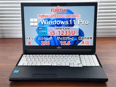 【中古良品】 Fujitsu LIFEBOOK A5513/NX/Intel Core i5-1235U/8GB /SSD256GB /Windows /Office付き N2860_468