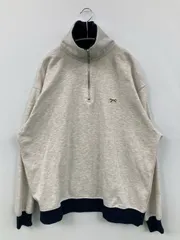 The Fox Collection スウェット M アイボリー コットン スウェット 無地 ワンポイント ブランドロゴ 長袖