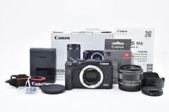 【新品級】キヤノン Canon EOS M6 Mark II レンズキット ミラーレス一眼カメラ