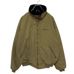 【Eddie Bauer】 80～90s Lining Fleece Warm-up Jacket 裏地フリース ウォームアップジャケット S-4281