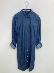 TOMMY HILFIGER シャツワンピース S ブルー