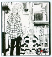東京リベンジャーズ 乾青宗 黒川イザナ 原画展 色紙 - メルカリ