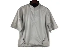 【中古ゴルフウェア】ナイキ 半袖ブルゾン M