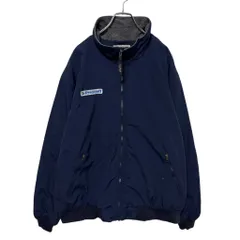 【L.L.Bean】 Corporate Logo Lining Fleece Warm-up Jacket 企業ロゴ ウォームアップジャケット S-4293