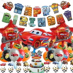 男の子誕生日　カーズ」バルーンセット　カーズ誕生日装飾