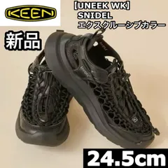 新品 正規品 KEEN キーン UNEEK WK サンダル 24.5cm ブラック SNIDEL エクスクルーシブカラー 限定