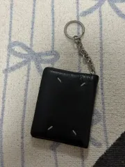 メゾンマルジェラ キーホルダー カードウォレット ブラック