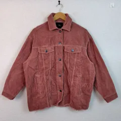 ZARA ザラ コーデュロイジャケット 無地 ピンク Sサイズ レディース 古着 アメカジ ストリート
