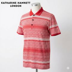 katharine hamnett london 薄手ニットポロ　90s 00s katharine hamnett london 薄手ニットポロ 90s 00s - メルカリ