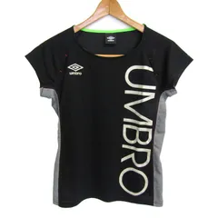 アンブロ 半袖Ｔシャツ スポーツウエア トップス 黒 レディース Lサイズ ブラック UMBRO 【中古】
