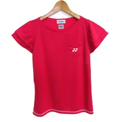 ヨネックス 半袖Ｔシャツ スポーツウエア トップス レディース Mサイズ ピンク YONEX 【中古】