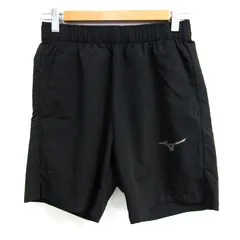 ミズノ ショートパンツ ハーフパンツ スポーツウエア ボトムス 黒 レディース Sサイズ ブラック Mizuno 【中古】