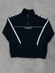 (L) ルコックスポルティフ ハーフジップアップ スウェット