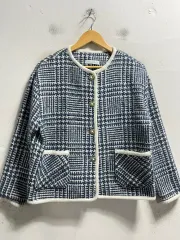 Free DOTORI ラウンドネック ツイードジャケット 正規品