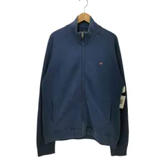 ポロジーンズカンパニーラルフローレン POLO JEANS COMPANY RALPH LAUREN 90s 星条旗 刺繍  裏起毛 ラグラン ピケ ドライバーズ  スウェット メンズ import：L 