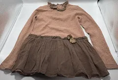 【最終掲載（2/25まで）】☆セット割対応☆ プティマイン キッズ 長袖 ワンピース 120cm（901）