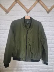 잭필드 MA-1ジャケット ポリ ブルゾン 105 110 ほぼ新品 作業着 ノースフェイス アディダス