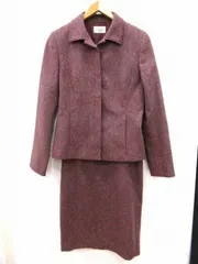 アリスバーリー Aylesbury セットアップスーツ 上衣9号 下衣7号 レディース 中古■N214