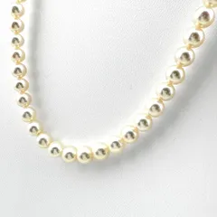 タサキ TASAKI パール デザインネックレス SV シルバー 真珠 ネックレス SV パール レディース 【中古】