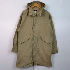 A.P.C. アーペーセー フーデッドコート 無地 ベージュ Mサイズ メンズ 古着 ストリート モード フレンチカジュアルのサムネイル