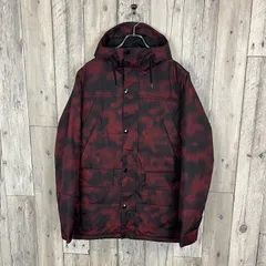 BURTON バートン THE WHITE COLLECTION DRYRIDE 防寒 撥水 耐水 ドライライド スノボ スノーボード スキー ウェア 迷彩 CAMO カモフラ 中綿 ダウンジャケット マウンテンパーカー メンズ M サイズ