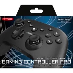 新品 ゲーミングコントローラー PRO （ PC ／ Switch 用） ブラック