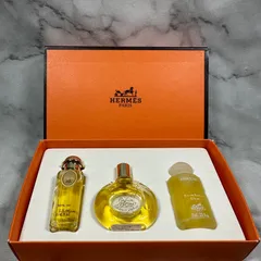 HERMES エルメス 香水 ミニボトル 3個セット 箱付き カレージュアマゾン　YS26B-047