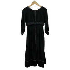 JILL STUART(ジルスチュアート) ワンピース サイズS レディース美品  - 黒 長袖/ロング